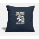 The Only Ghost I Know Is The Holy Ghost Gifts Navy Pillow